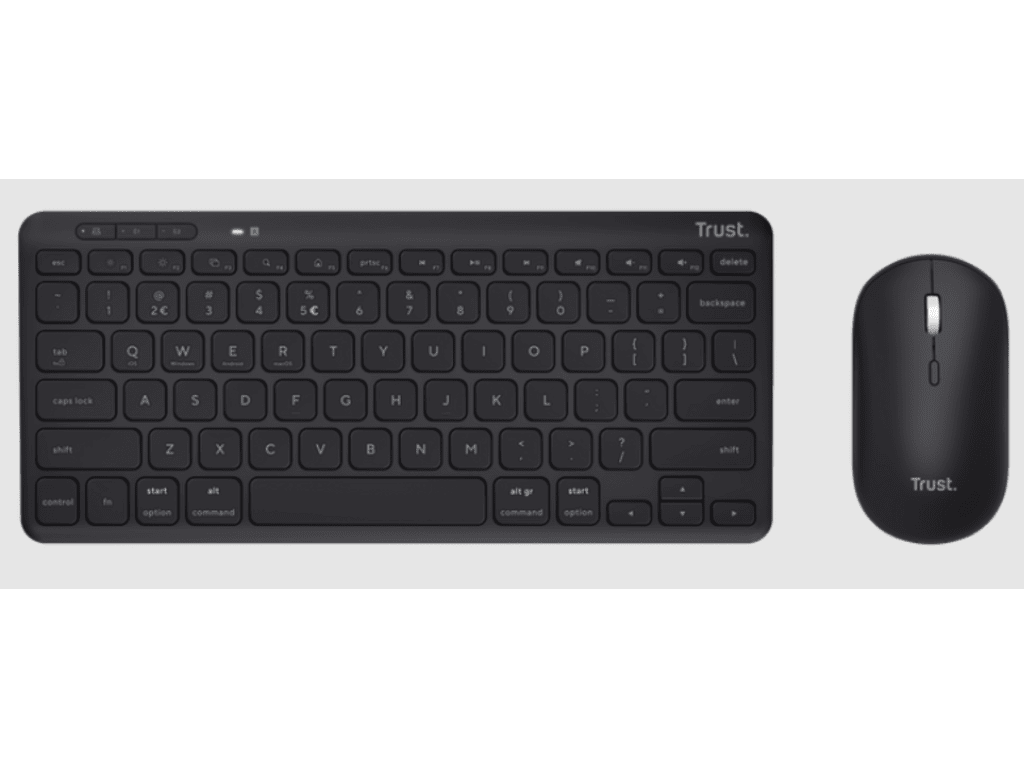 Trust Lyra multi-devicewireless tastatura i miš, USlayout - slika 3