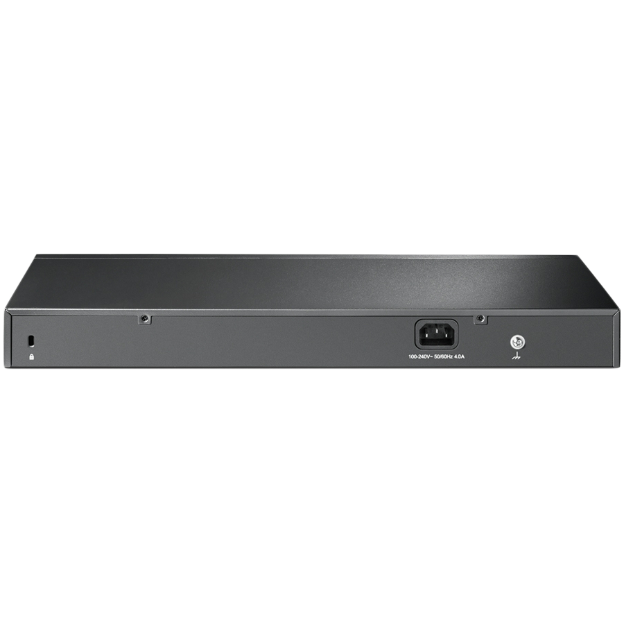 TP-Link SG2428P Omada 28-Port Gigabit Smart Switch with 24-Port PoE+, 24× Gigabit 802.3af/at PoE+ ports and 4× Gigabit SFP slots, 250 W total PoE budget, Omada app, Static Routing, VLAN, ACL, QoS, IGM - slika 3