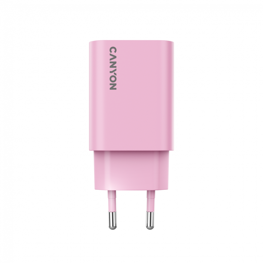 CANYON charger OnCharge 30CL Max Power 30W 1xPD EU Pink - slika 5