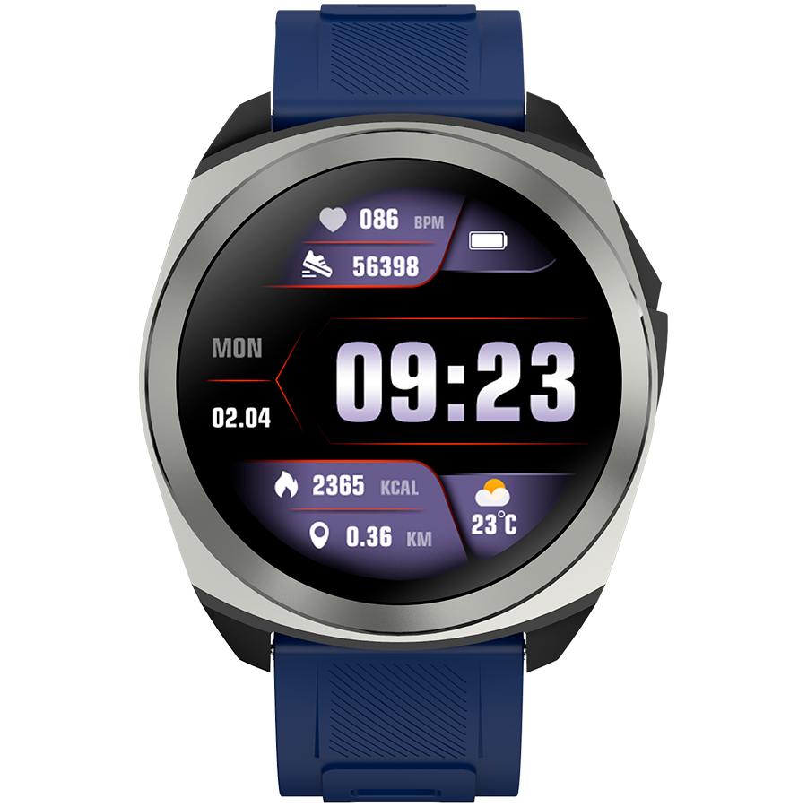 CANYON smart watch Maveric SW-83 GPS Silver Blue - slika 2