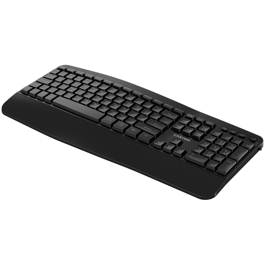 CANYON keyboard HKB-W6 Wireless Black - slika 3