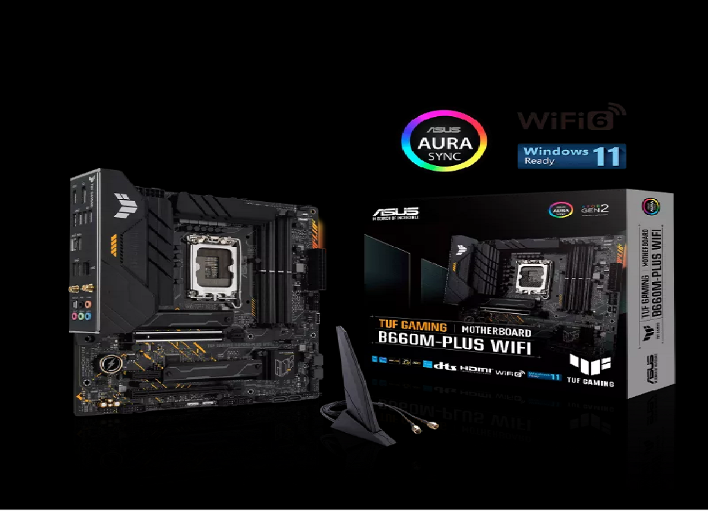 TUF GAMING B660M-PLUS WIFIIntel B660;LGA 17004xDDR5;HDMI,DP;mATX - slika 2