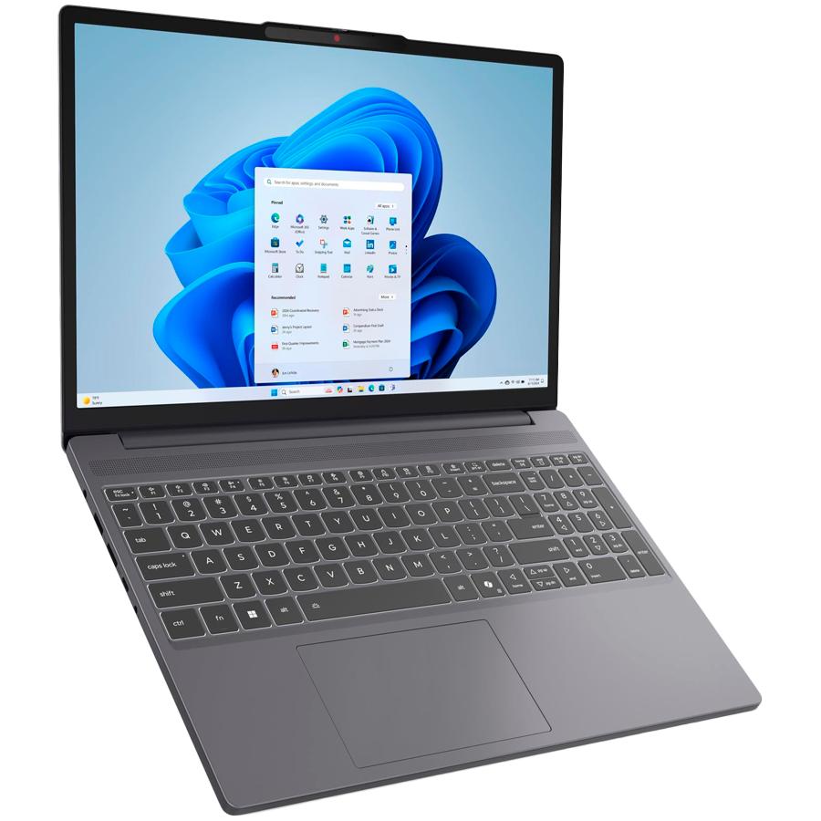 Lenovo IdeaPad Slim 3 15IRH10, 15.3" (1920x1200) AG 300nits, Intel Core i7-13620H (up to 4.9GHz), 16GB DDR5 4800MHz, 1TB SSD NVMe, 2x USB 3.2, 1x USB Type-C, HDMI, Luna Grey, 60Wh, No Os, 2Yr - slika 2