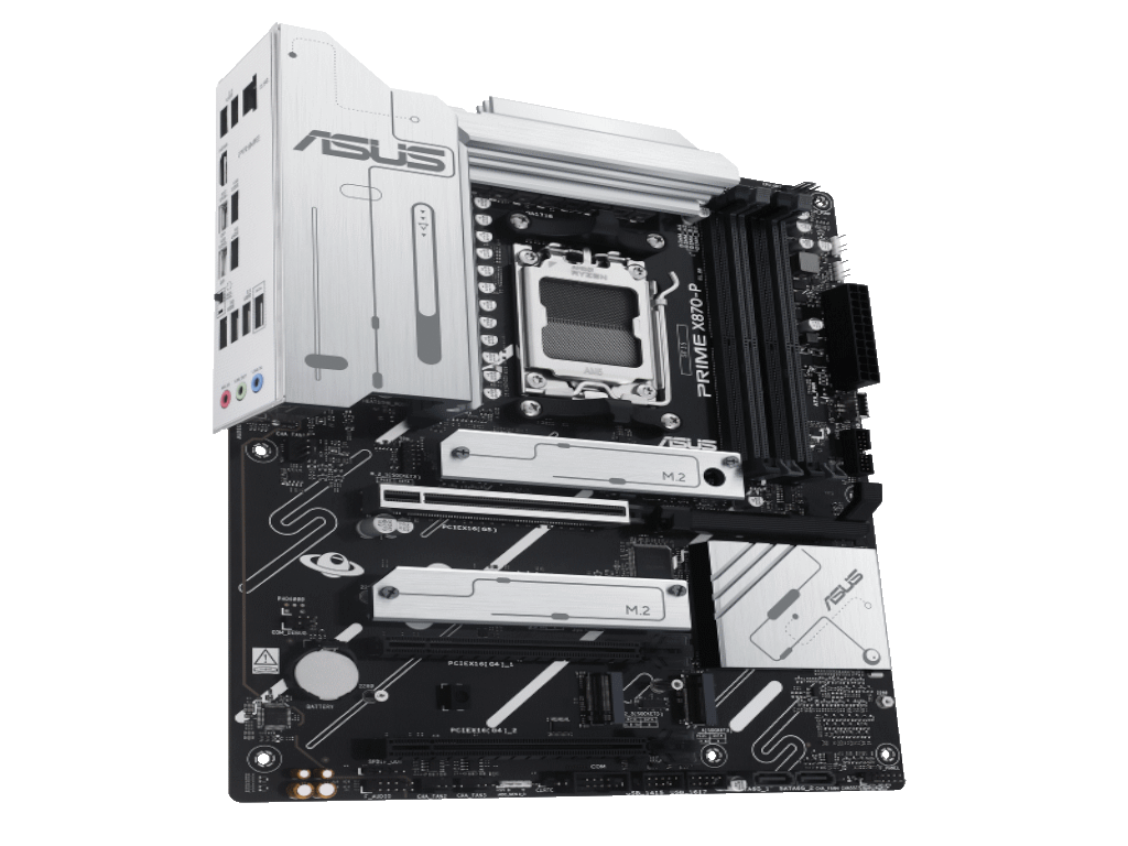 ASUS MB PRIME X870-PX870, AM5; 4xDDR54x M.2; 2x SATA,HDMI,10x USB, RAID,ATX - slika 5