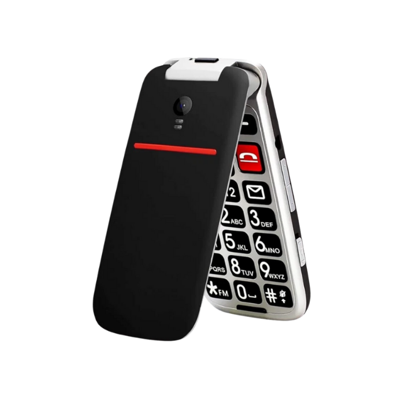 Telefon na tipke Artfone CF241A preklop Black - slika 2