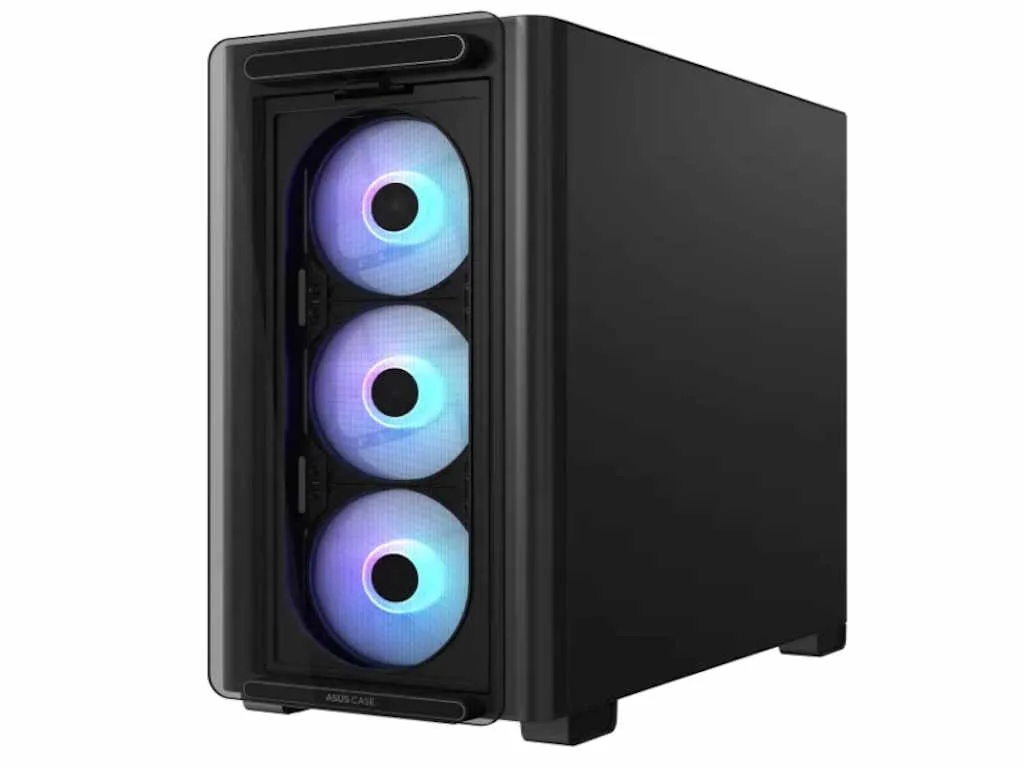 ASUS CASE A23 PLUS TG ARGBBlack, Micro-ATX,4x ARGB fans - slika 2