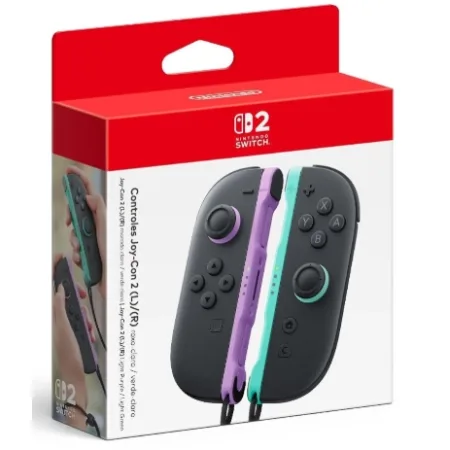 Nintendo Switch 2 Joy-Con Pair Light Purple + Light Green - slika 5