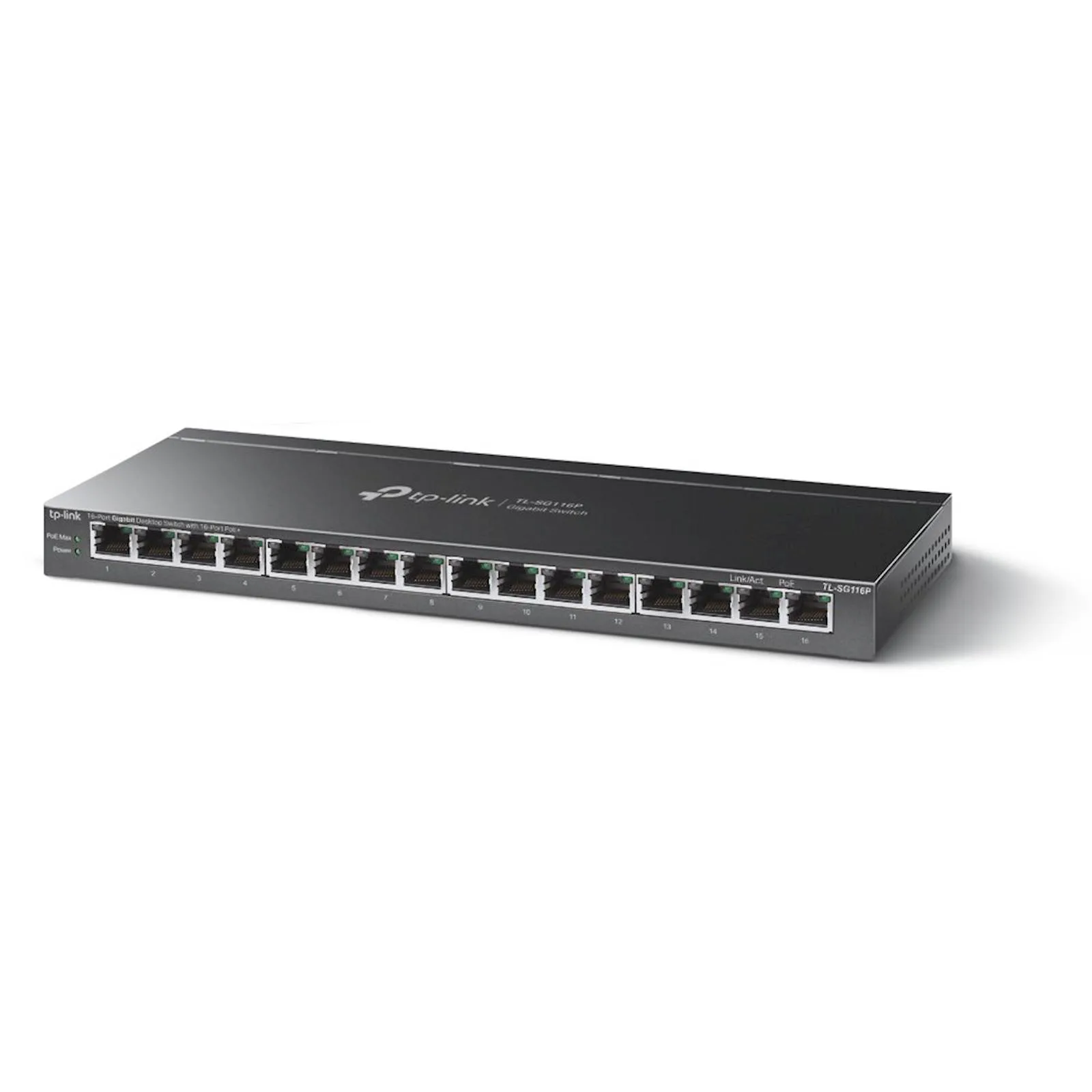 Switch TP-Link Omada 16-Port Gigabit Desk/Rack TL-SG116P 16-Port PoE+ - slika 2