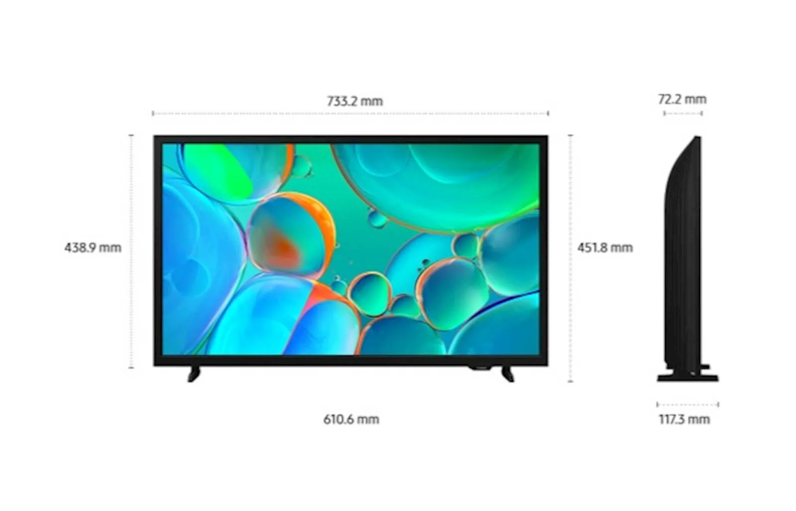 TV SAMSUNG LED 32" H5002F - slika 3