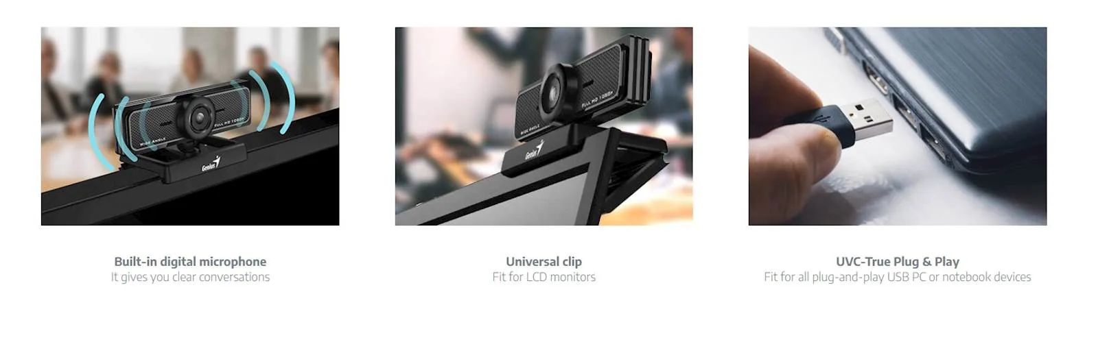 Spletna kamera GENIUS WideCam F100 - slika 3