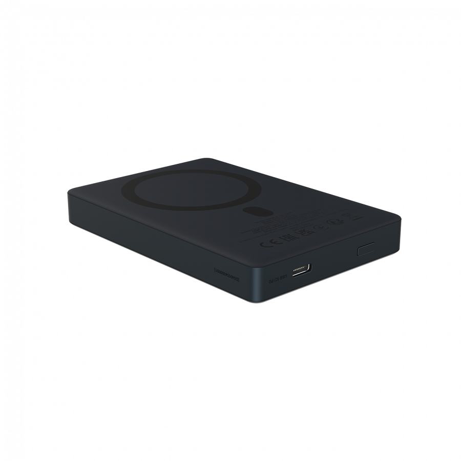 CANYON magnetic power bank OnPower 511 PD20W 10000mAh Aluminium Interstellar Crni - slika 2