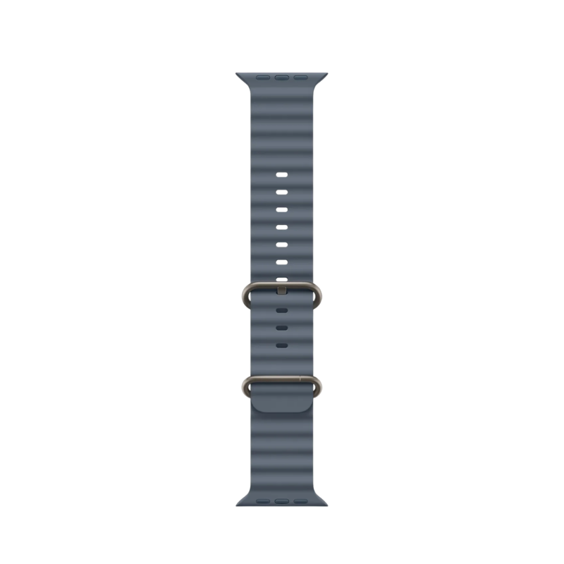 Apple Watch Ultra 3 49mm Natural Titanium Case+Anchor Ocean Band MEWH4 - slika 3
