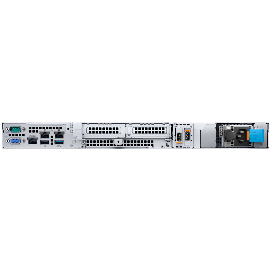 Dell PowerEdge R260, Xeon 6325P (3.5G, 4C/8T, 12M Cache, Turbo) , 6x 2.5" Chassis, 480GB SSD SATA RI, 16GB UDIMM DDR5 5600MT/s, Broadcom 5720 Dual Port 1Gb On-Board LOM, Single 700W, 1U/2U 2/4-Post St - slika 4