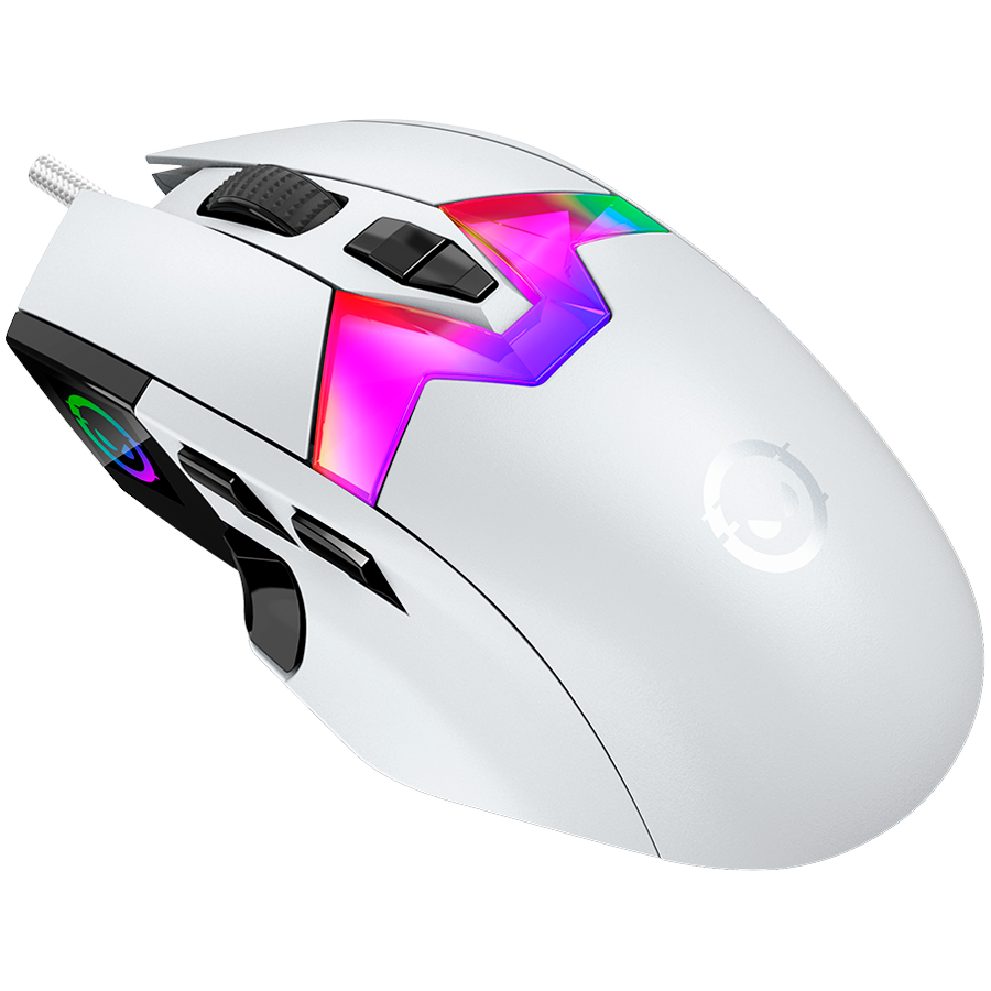 LORGAR MSP80, 8000 Hz Gaming Mouse Pro, White - slika 2