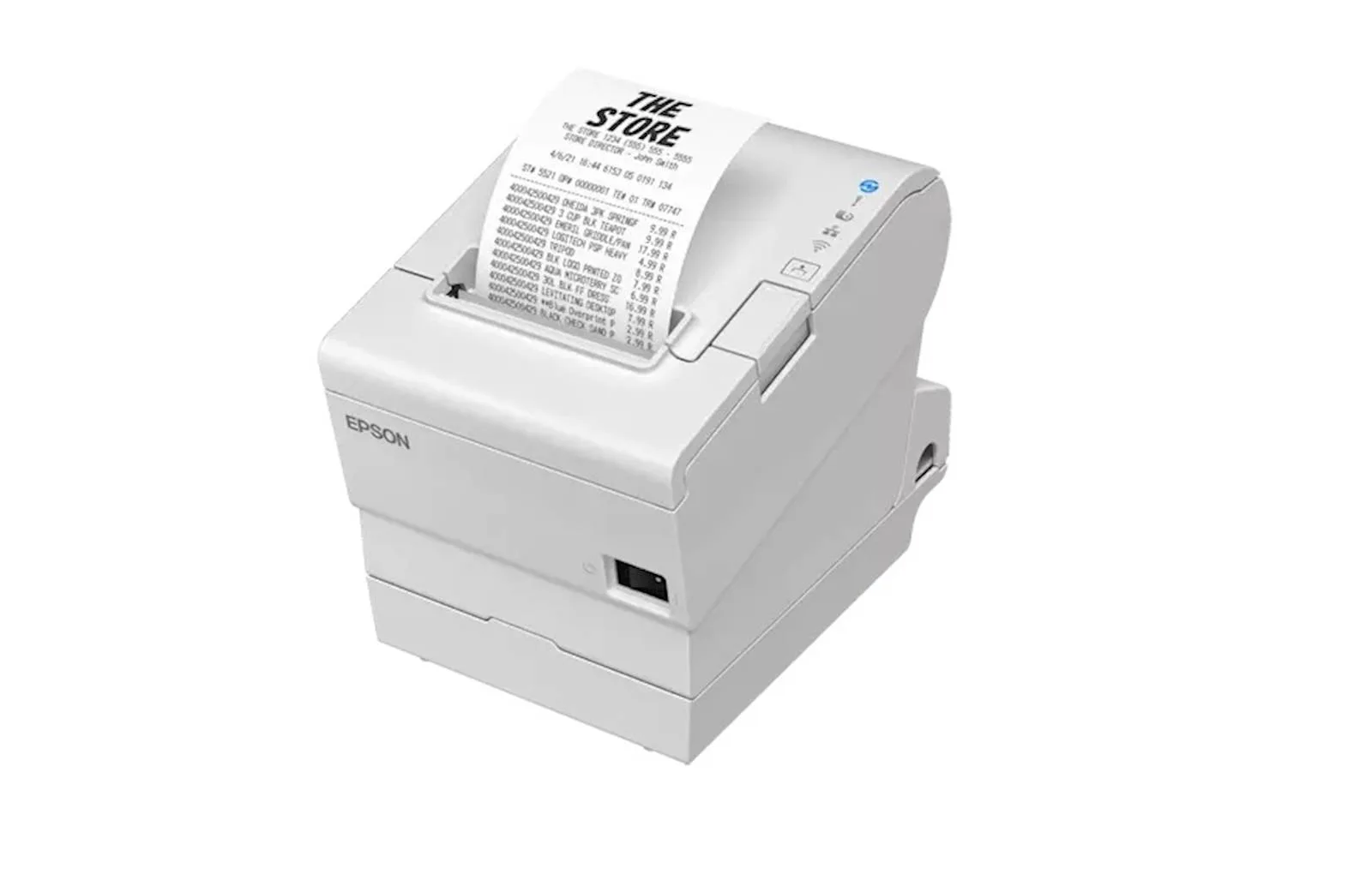 POS printer Epson TM-T88VII-111,USB,ETH,SRL,PS,WHT - slika 2