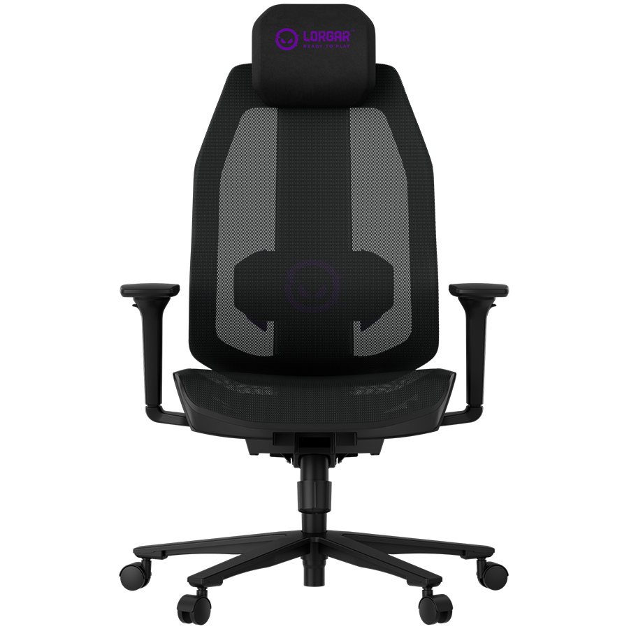 LORGAR CHP51 Mesh Gaming Chair Pro Multi-adjastable Black/Purple - slika 2