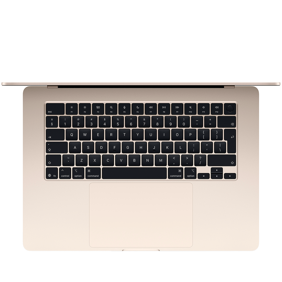 MacBook Air 15-inch,Starlight, Model A3241,M4 CHIP WITH 10C CPU, 10C GPU,16GB unified memory,35W Dual USB-C Power Adapter,256GB SSD storage,Two Thunderbolt 4 Ports,Touch ID,Liquid Retina display,Force - slika 2