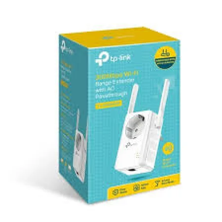 Repeater TP-Link TL-WA860RE, 300Mbps Wireless N Wall Plugged Range Extender with AC Passthrough, QCA(Atheros), 2T2R, 2.4GHz, 802.11n/g/b, Ranger Extender button, Range extender mode, with 2 fixed Ante - slika 3