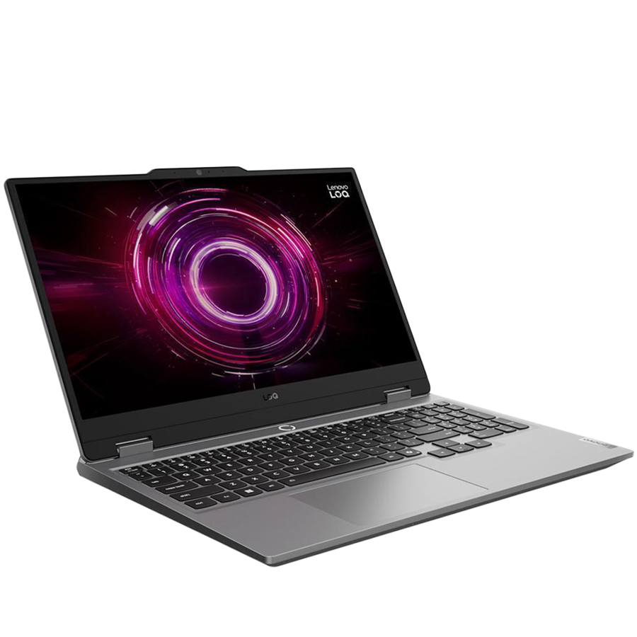 LENOVO LOQ 15AHP10 15.6" FHD IPS, AMD Ryzen 7 250, 16GB DDR5, NVIDIA GeForce RTX 5050 8GB GDDR7, 512GB SSD, 3xUSB-A, USB-C, HDMI, RJ-45, WiFI 6E, BT5.3, BH Kb, 80Wh, No OS, Luna Grey, 2Yr - slika 2