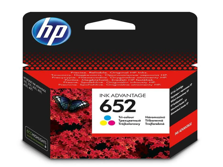 HP Tinta F6V24AE Color 652 - slika 3