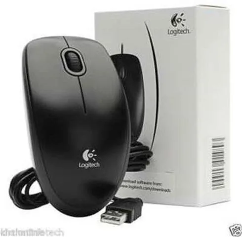 Logitech Miš Optical B100 White USB - slika 5