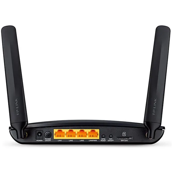 TP-Link AC750 Wireless Dual Band 4G LTE Router w 4G LTE modem, LTE-FDD/LTE-TDD/DC-HSPA+/HSPA+/HSPA/UMTS/EDGE/GPRS/GSM,3x10/100Mbps LAN,1x10/100Mbps LAN/WAN,300Mbps at 2.4GHz,433Mbps at 5GHz,802.11b/g/ - slika 2
