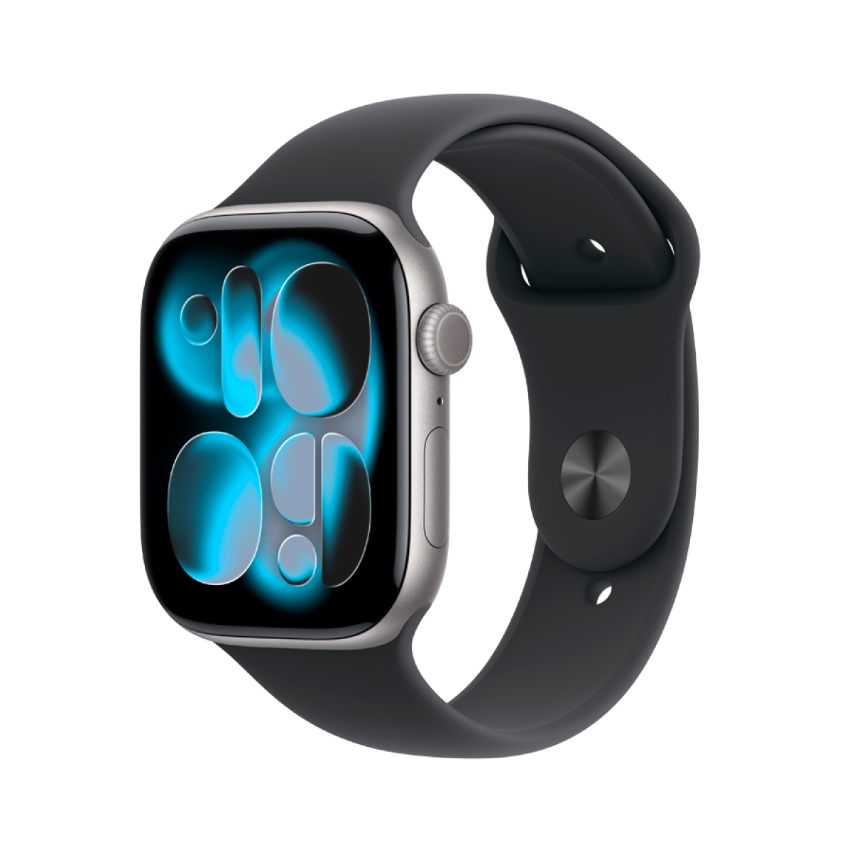 Apple Watch Series 11 GPS 46mm Space Grey Aluminium Case with Black Sport Band - M/L,Model A3333 - slika 5