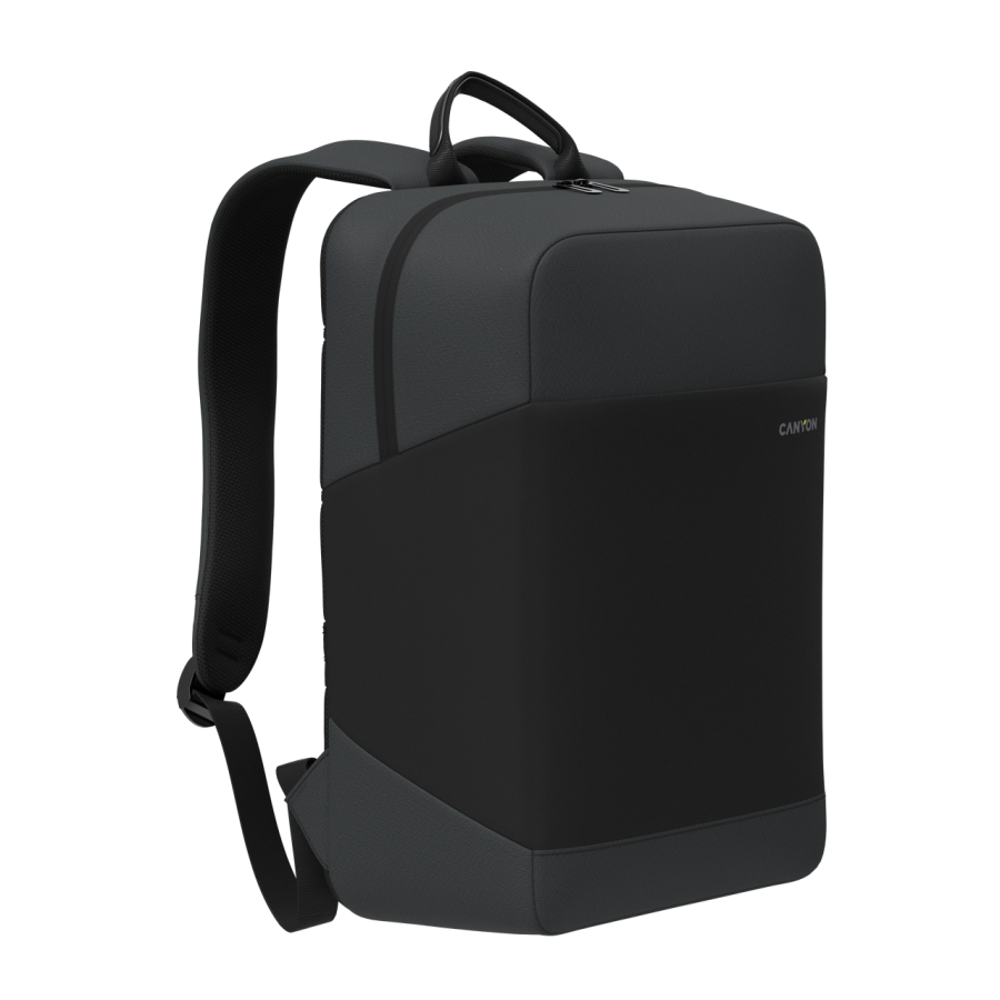 CANYON 17.5L laptop backpack 30x14.5x42cm Shadow Black - slika 2