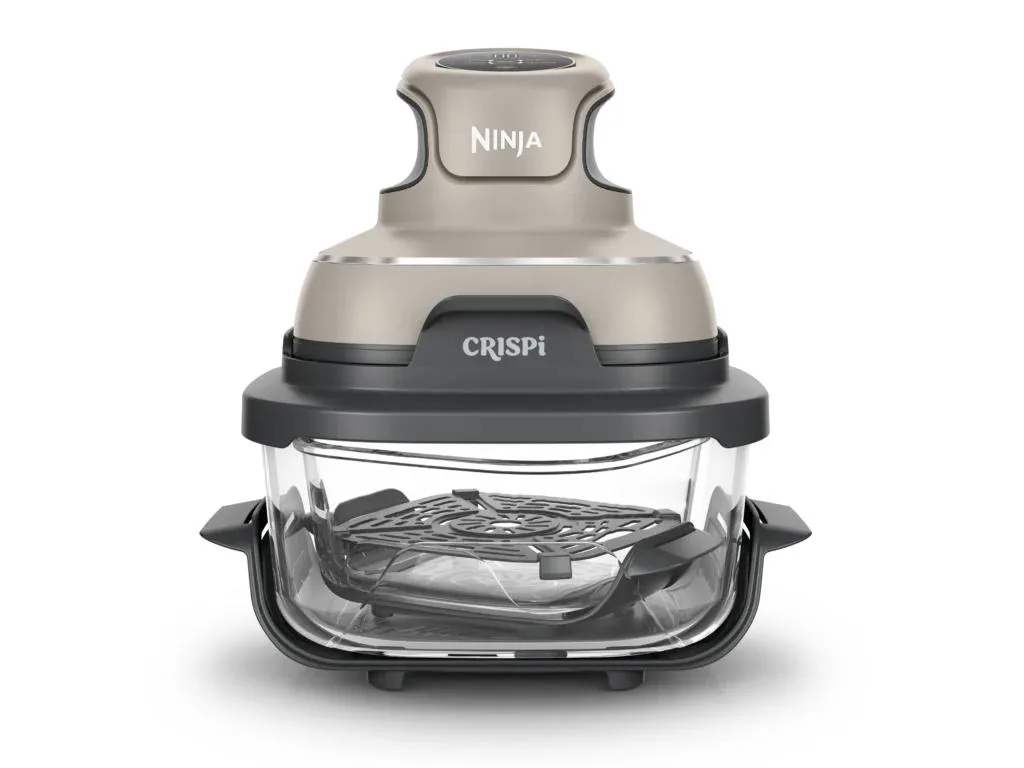 Ninja CRISPi 4u1 bez/crna4 funkcije,prenosna friteza,snaga 1700W,2 posude 3.8L i 1.4L - slika 2