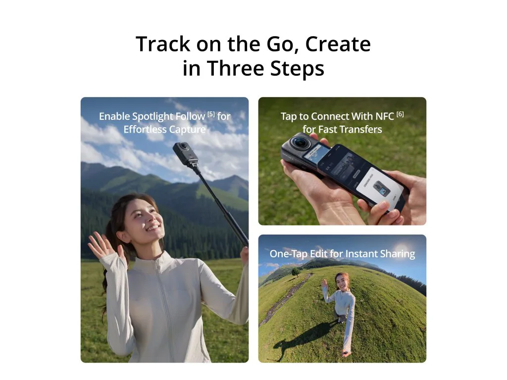 DJI Osmo 360 II Standard Combo - slika 3