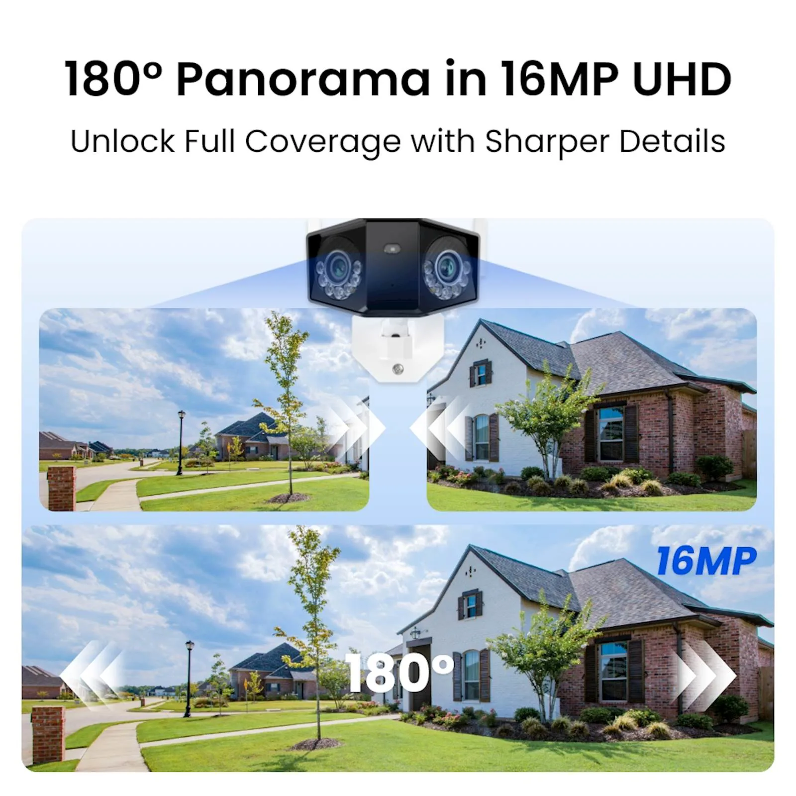 Reolink IP Kamera  DUO serija W750 16MP, 4K, dvojna leća Panorama, IP67 - slika 6