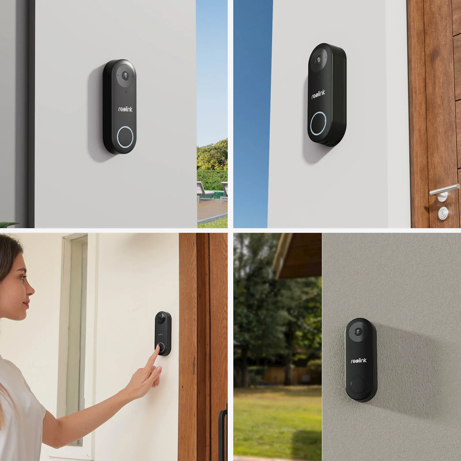 Smart Reolink 2K+ žičana WiFi kamera/zvono za vrata sa zvonom D340W - slika 2