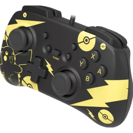 HoriPad Mini for Nintendo Switch Wired Controller Pikachu Black Gold Edition - slika 2