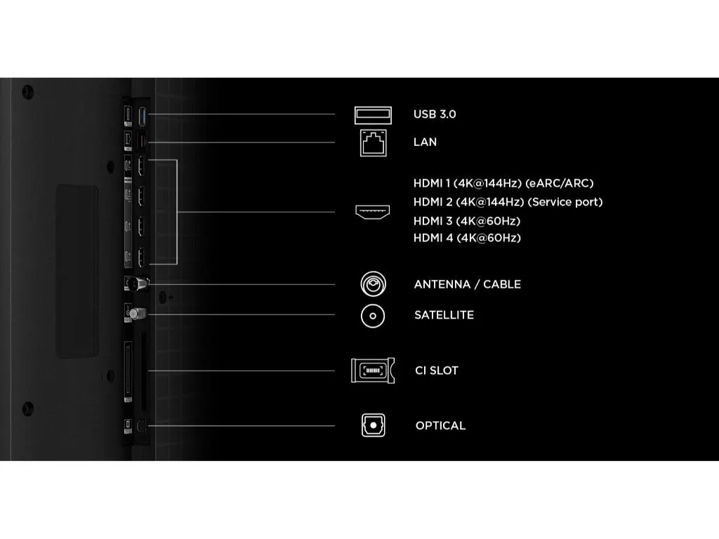TCL 55"C7L 4K SQD-Mini LED;UHD 144Hz/288Hz FHD Google TV;B&O, 800 zones, 2700 nits - slika 4