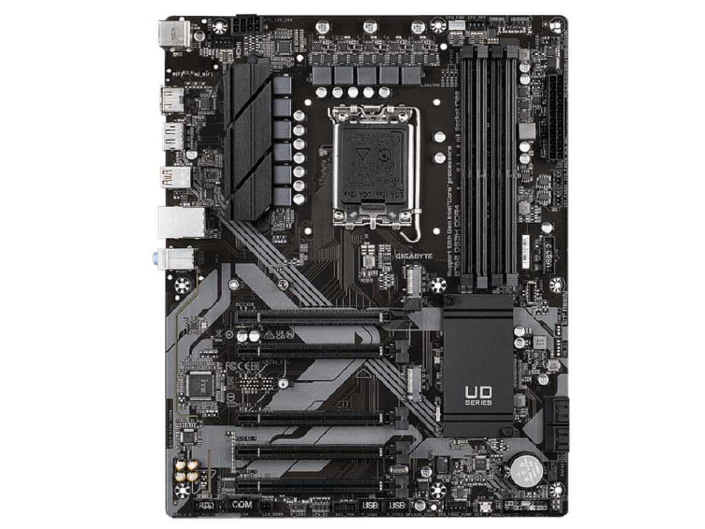 Gigabyte MB B760 DS3H DDR4LGA1700; 4xDDR4;2xM.2; 4xSATA;6xUSB; HDMI, DP; ATX - slika 2