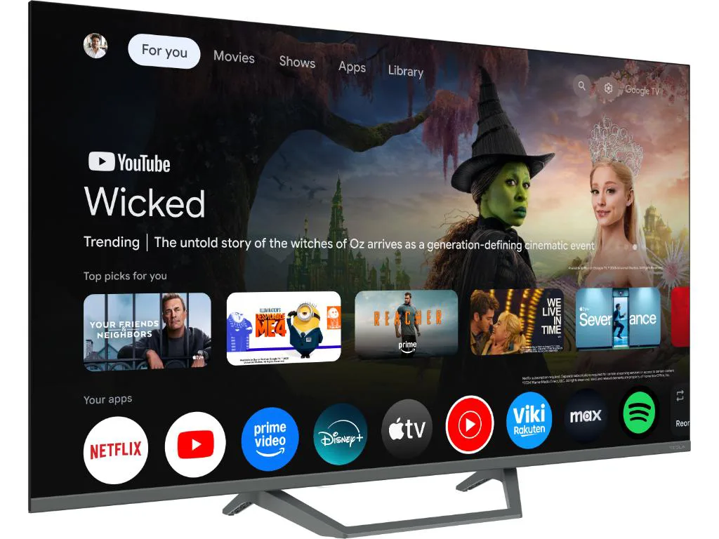 TESLA TV QLED Q43E655GUS UHD QLED powered by Google TV UHD  Voice Control - slika 2