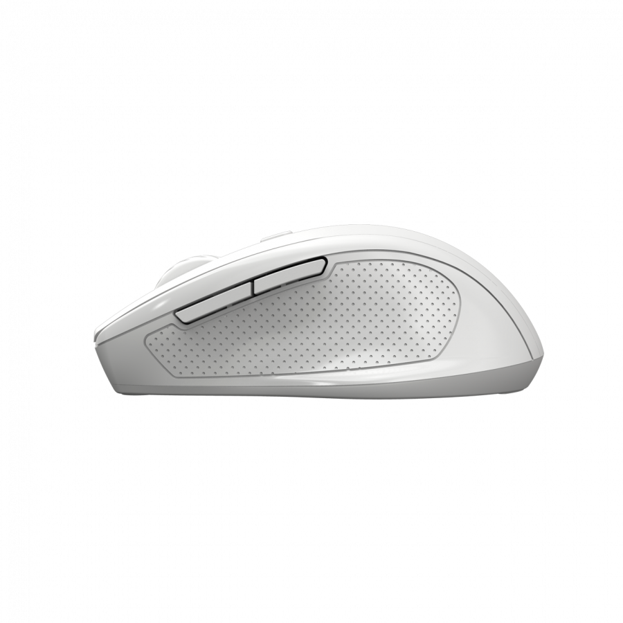 Canyon 6 buttons wireless 2.4Ghz mouse, MX8650A Sensor, DPI up to 1600,Injection case, 3 M life times left and right switches, 2xAAA battery, ABS material, Size: 105x71x40mm, Weight: 59g, white - slika 5