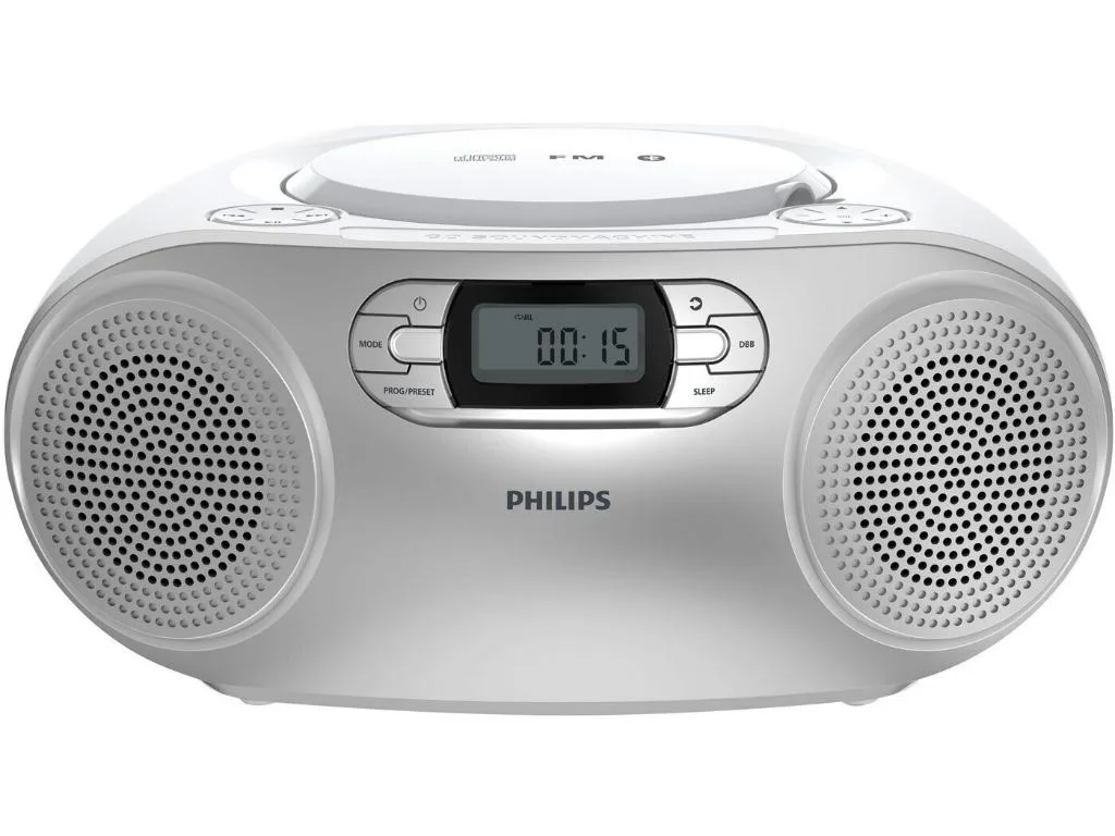 Philips TAZ2000 CD SoundmachinCD; CD-R; CD-RW; FM Antena;BT; USB; izlazna snaga (RMS) 3WX2; siva - slika 2