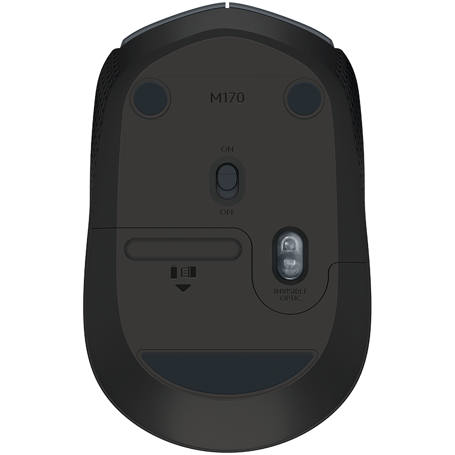 LOGITECH M170 Wireless Mouse - GREY - slika 4
