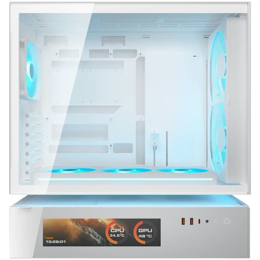 COUGAR CFV235 Mesh Vision PC Case, Mid Tower, White - slika 3