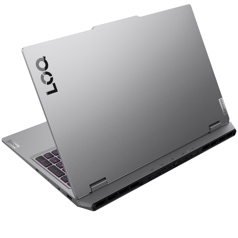LENOVO LOQ 15IRX10 15.6" FHD IPS, Intel Core i7-13700HX, 32GB DDR5, NVIDIA GeForce RTX 5050 8GB GDDR7, 1TB SSD, 3x USB-A, USB C, HDMI, RJ45, WiFi-6, BT5.2, BH Backlit Kb, 60Wh, No OS, Luna Grey, 2Yr - slika 4