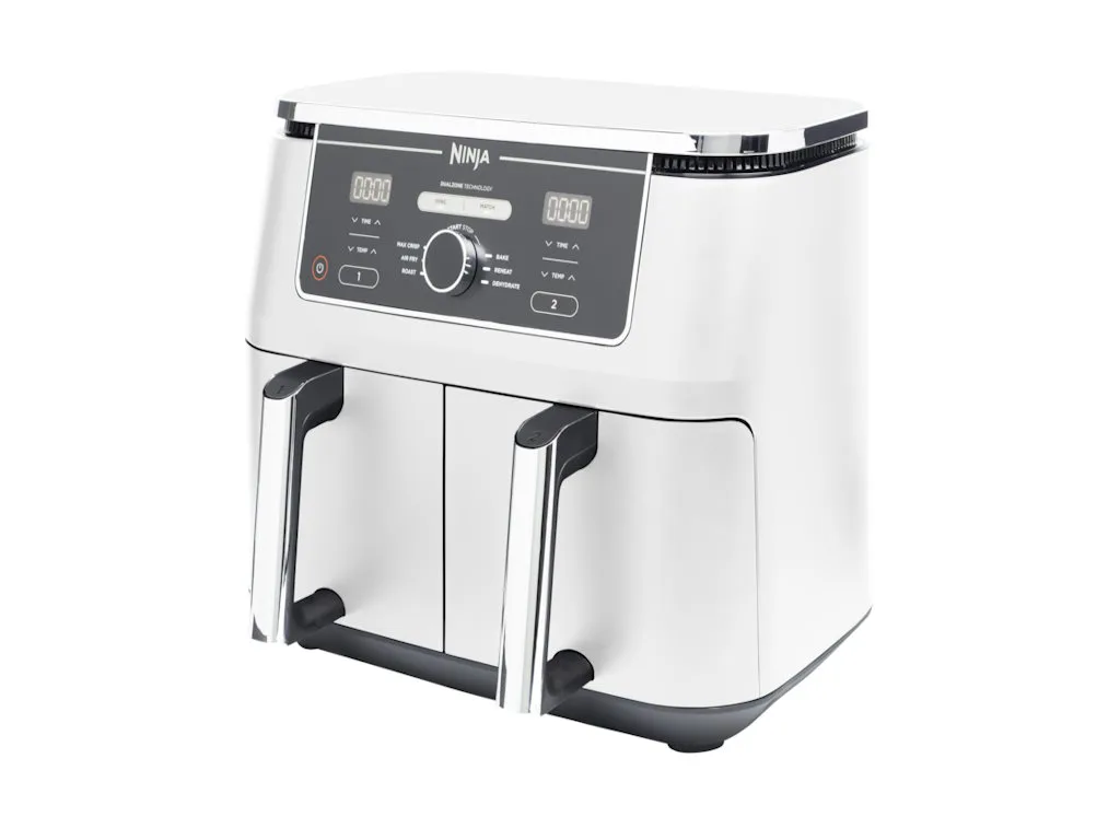 Ninja dvozonska fritezaKapac. 9.5L, 6 funk. kuhanjasnaga 2400W, PTFE neljepljivi premaz - slika 3