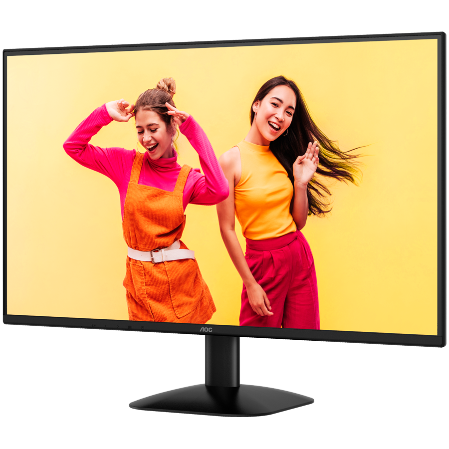 AOC Monitor Q27B35S3 27", QHD 2560x1440, IPS, 120Hz, 4ms (GtG), 300cd/m2, 1500:1, Adaptive Sync, HDR10, 1xHDMI, 1xDP, Tilt - slika 3