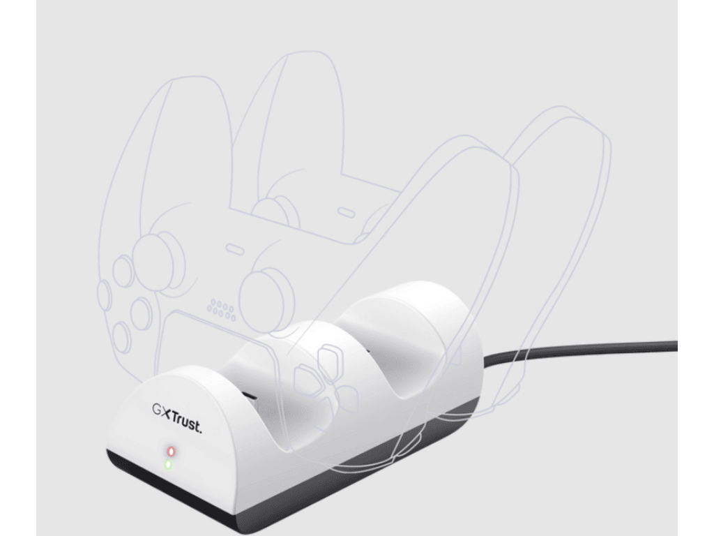 Trust GXT254 duo charge dockza PS5 - slika 2