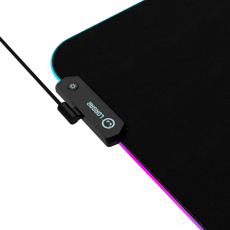 Lorgar Steller 913, Gaming mouse pad, High-speed surface, anti-slip rubber base, RGB backlight, USB connection, Lorgar WP Gameware support, size: 360mm x 300mm x 3mm, weight 0.250kg - slika 2