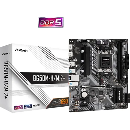 ASROCK MB B650M-H/M.2+AMD B650, AM5, 2xDDR5, 2xM.24xSATA, HDMI, DP, microATX - slika 5