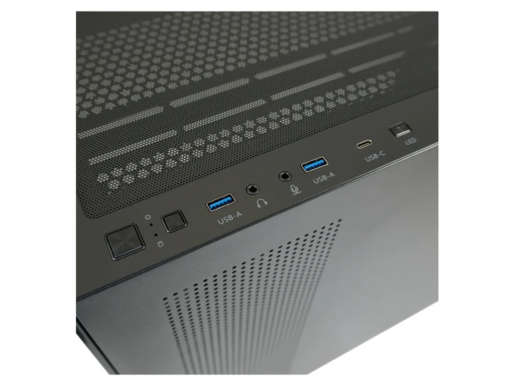 LC-Power Case Gaming 715B Midi-tower, ATX, 4x ARGB fan1x USB-C, 2x USB-A - slika 4
