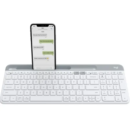 Logitech Tastatura Slim Bluetooth K580 White
