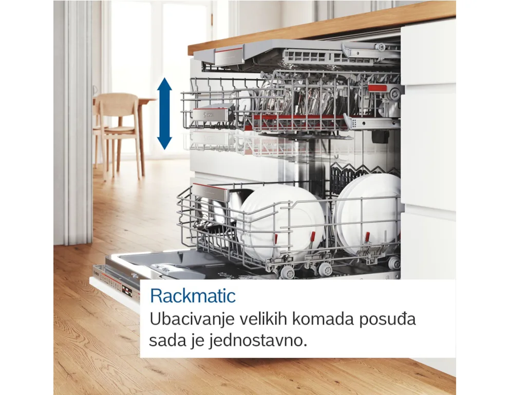BOSCH Perilica posuđa Serie 2|, Naslijednok SMV25EX00E, 13 setova, 9.5L, E, Escajg ladica - slika 8