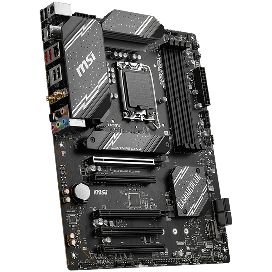 MSI MB B760 LGA 1700 4x DDR5 1x HDMI 1x DisplayPort 2x M.2 4xSATA ATX - slika 2